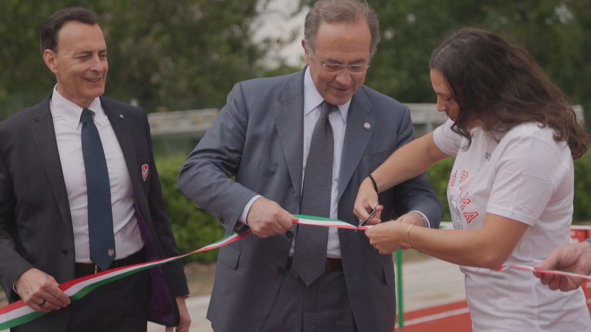 Al Campus Inaugurata La Nuova Pista Di Atletica 12 Tv Parma 2377